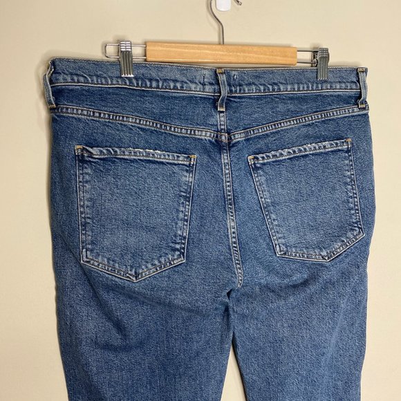Agolde “Toni Mid-Rise Dine” Straight Jeans - Picture 7 of 15